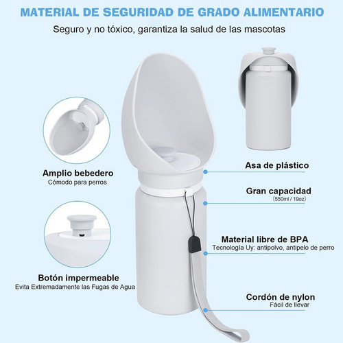. Botella De Agua De Silicona Para Perros,fuente Dagua