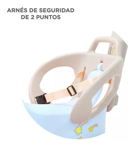 Imagen 4 de 5 de Unicornio Mecedor Pata Pata Con Manija Direccional Ok Baby