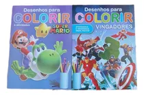 Comprar Kit 20 Revistas Infantis Pintar E Colorir Sortidas