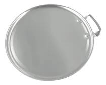 Comprar Comal Redondo Plancha De Acero Inoxidable 29cm Para Negocio
