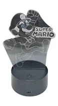 Comprar Lamparas 3d Luces Led Diseño De Mario Bros En Acrílico 