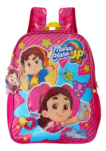 Mochila Escolar Infantil Maria Clara & Jp Youtubers Clio