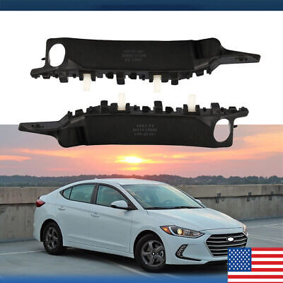 Bumper Bracket For 2011-2015 Hyundai Elantra Set Of 2 Fr Jjb