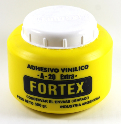 Cola Vinilica Fortex 500gr - Venecitas Mosaico Mosaiquismo