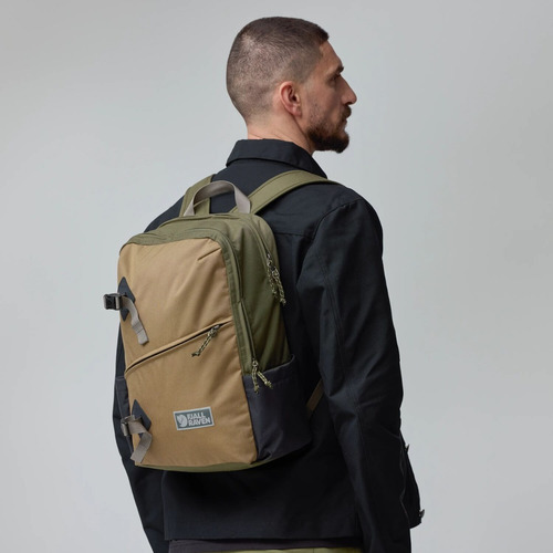 Mochila Vardag Backpack 17 Color Green-Clay Diseño de la tela Liso
