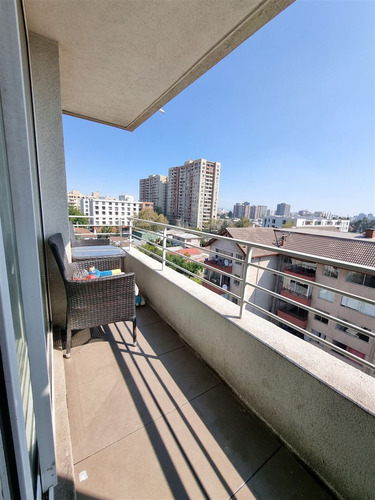 Departamento Venta 3 Dorm Ñuñoa Con Terraza Propia 16 Mt2