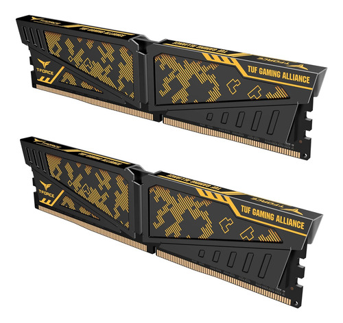 Memoria Ddr4 16gb 3200 Cl16 T-force Vulcan Tuf (2x8gb)