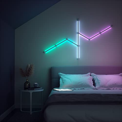 Nanoleaf Lines Wifi Smart Rgbw, 16 Millones De Colores, Regu