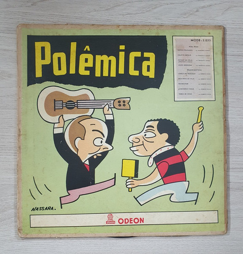 Lp 10 Pol - Polêmica Noel Rosa Wilson Batista Odeon