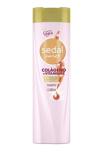 Shampoo Sedal Care+ Colageno Vitamina C 340ml