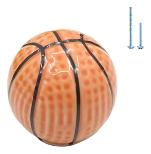  Pomos Ceramica Baloncesto: Set 10 Unidades Decorativas 