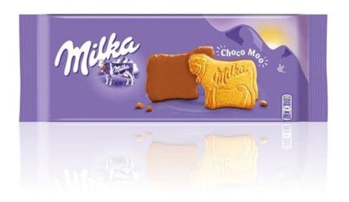 Milka Chocomoo - Biscoito Revestido Com Chocolate-120g