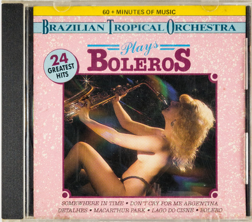 Cd Brazilian Tropical Orchestra Plays Boleros