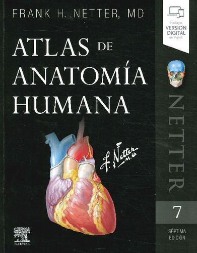 Libro Atlas De Anatomía Humana Netter De Frank H Netter
