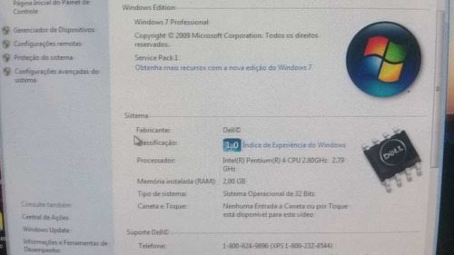 Dell Pc Cpu 2.78ghz Dvd Usb 2gb Ram 75gb Intel Pentium 4