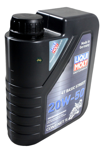 Aceite Liqui Moly 4t 20w50 Mineral Sn Plus/ma 1l