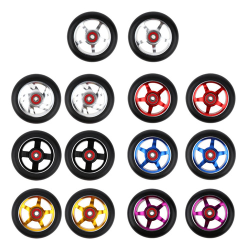 Ruedas De Del De 2pcs Los