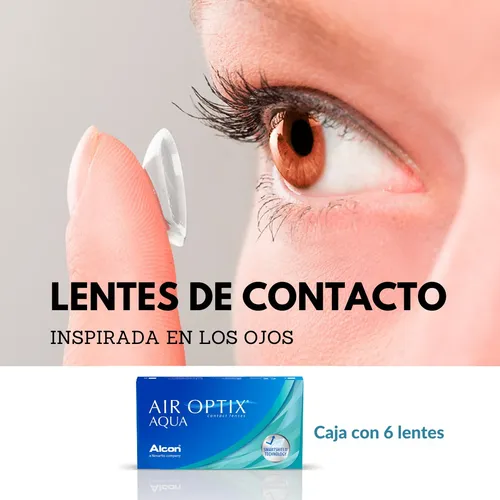 Lentes de contacto air optix aqua precio best sale