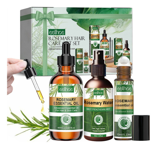 Eelhoe Aceite De Romero Set Tratamiento Para Cabello Seco