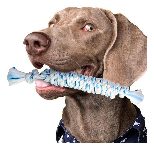 ~? Mascotas Indestructibles Cachorro Perro Pet Rope Toys, Du