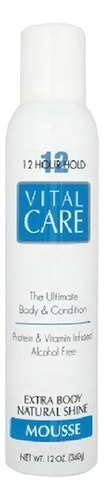 Vital Care - Mousse Extra Body Natural Shine 12hour Hold