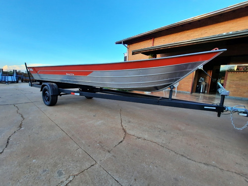 Imagem 14 de 15 de Barco De Aluminio Borda Alta 6 Metros Reboque Rodoviario