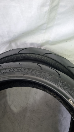 Par De Pneu Michelin Pilot Power 190/55 17 E 120/70 17 (Usado)