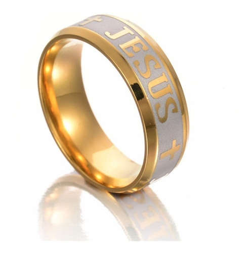 Anillo En Acero Inoxidable Titanio Unisex Hombre Y Mujer