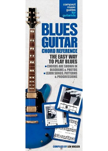 Libro Referencia De Acordes Para Blues Guitarra Eléctrica