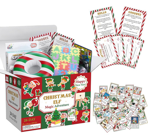 Kit De Elfos De Navidad De 28 Días Navidad, Aventuras ...