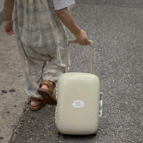 Maleta Con Ruedas De Plástico Para Niños, Juguete De