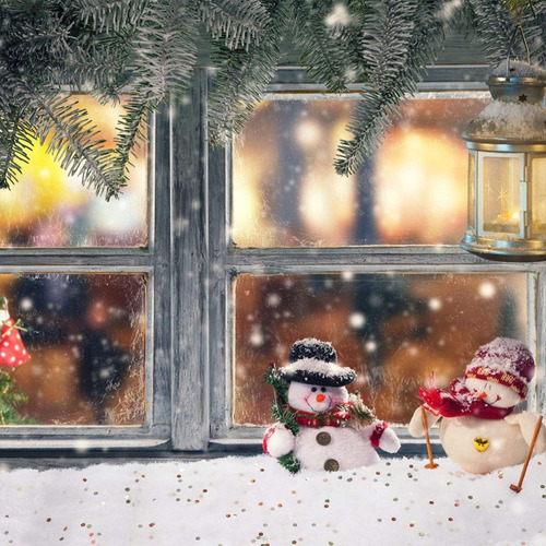Decoración De Nieve Artificial Navideña Nieve Brillante