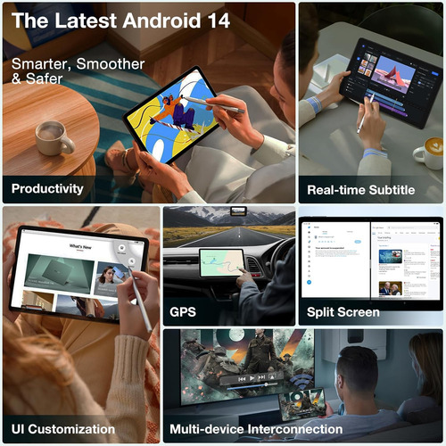 Doogee T40 Android 14 Tablet, 20gb(8+12gb)ram, 512gb Rom