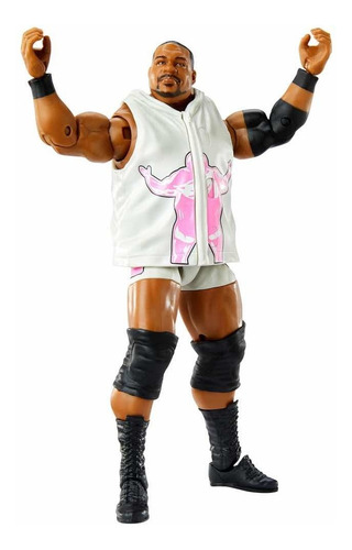 Imagen 1 de 4 de Figura Wwe Mattel Elite Luchador Keith Lee El Ilimitado