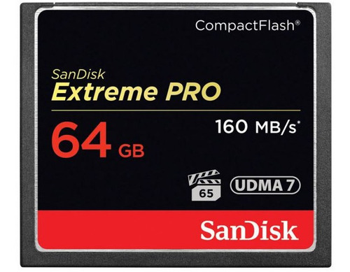 Memoria Compact Flash 64gb Extreme Pro 160mb/s Sandisk