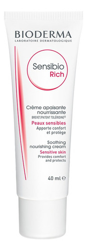 Crema Hidratante Bioderma Sensibio Rich 40ml Tipo de piel Sensible