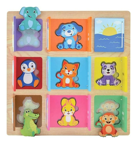 Set Spark Create Imagine Set De Juego De Madera 10 Piezas