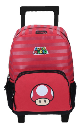 Mochila Super Mario Bros Primaria Con Carro Uni841