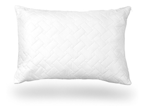 6 Protectores Acolchado Para Almohada King Size Color Blanco Liso