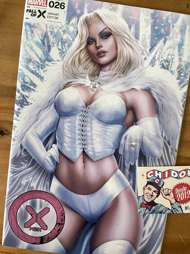 Comic - X-men #26 Ariel Diaz Trade Emma Frost Sexy