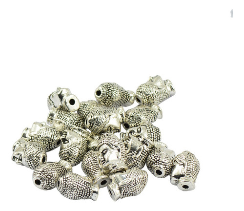 . 20pcs 3d Buda Charms Colgantes De Plata Tibetana