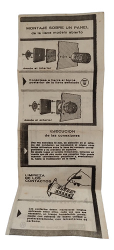 Llave Conmutadora Tripolar 15a 15 A 380v Negro