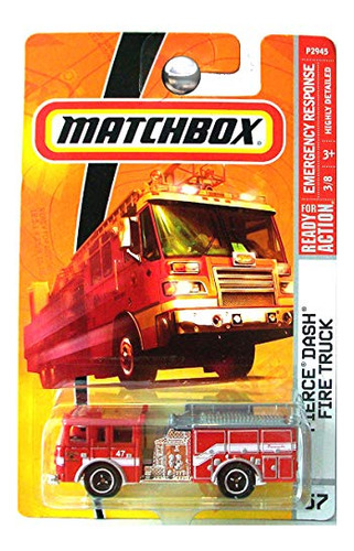 Matchbox 2010 Pierce Dash Fire Truck #57/100 Wyjic