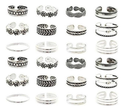 Anillos Ajustables Para Dedo Del Pie Para Mujer.