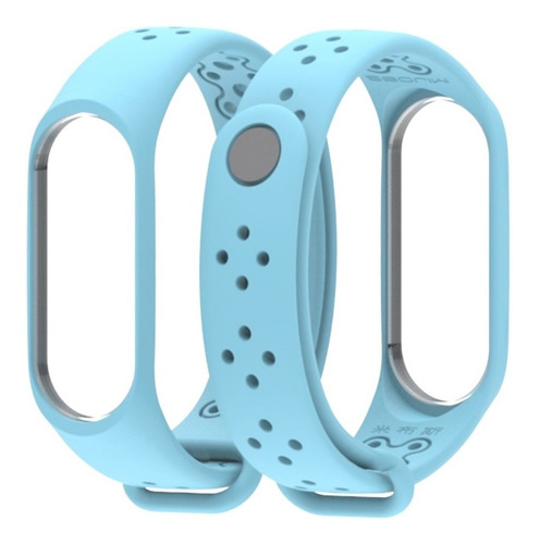 Correa Pulsera Mijobs Original Agujeros Unicolor Mi Band 3 4