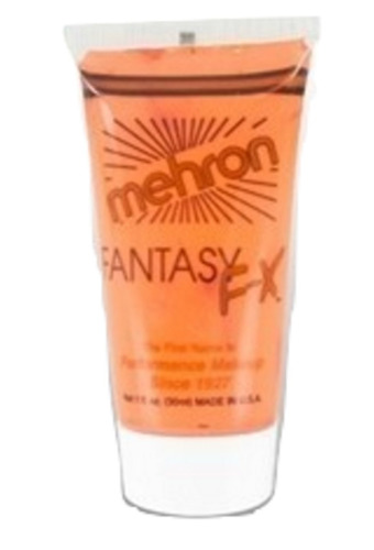 Maquillaje De Fantasía Fx Naranja Mehron Accesorio De