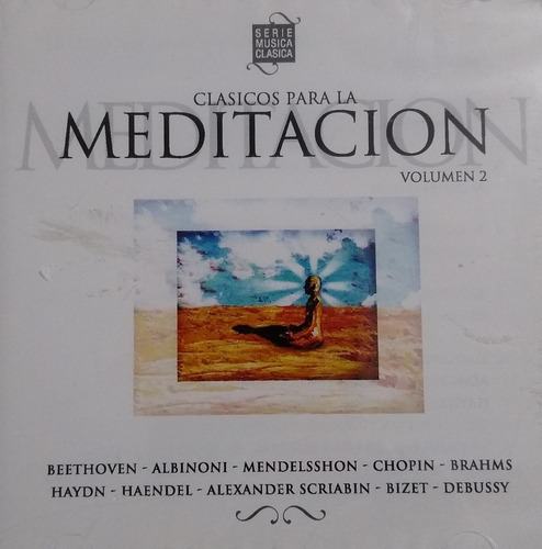 Meditación  Cd Nuevo Original Vol. 2 Série De Música Cl 