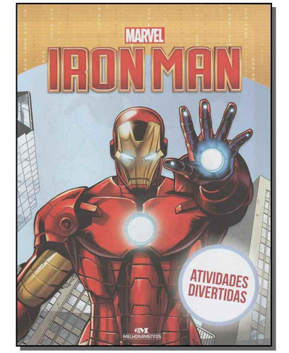 Atividades Divertidas - Iron Man, De Disney. Editora Melhoramentos - Interativos Em Português