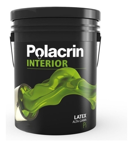 Latex Interior Alta Gama Blanco 1 Lt Calidad Polacrin