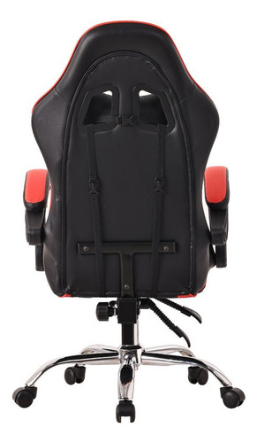 Silla Gamer Hb Negro Rojo